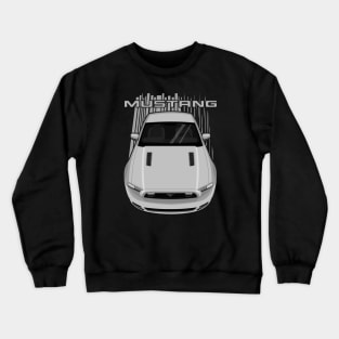 Mustang GT 2013 to 2014 - Silver Crewneck Sweatshirt